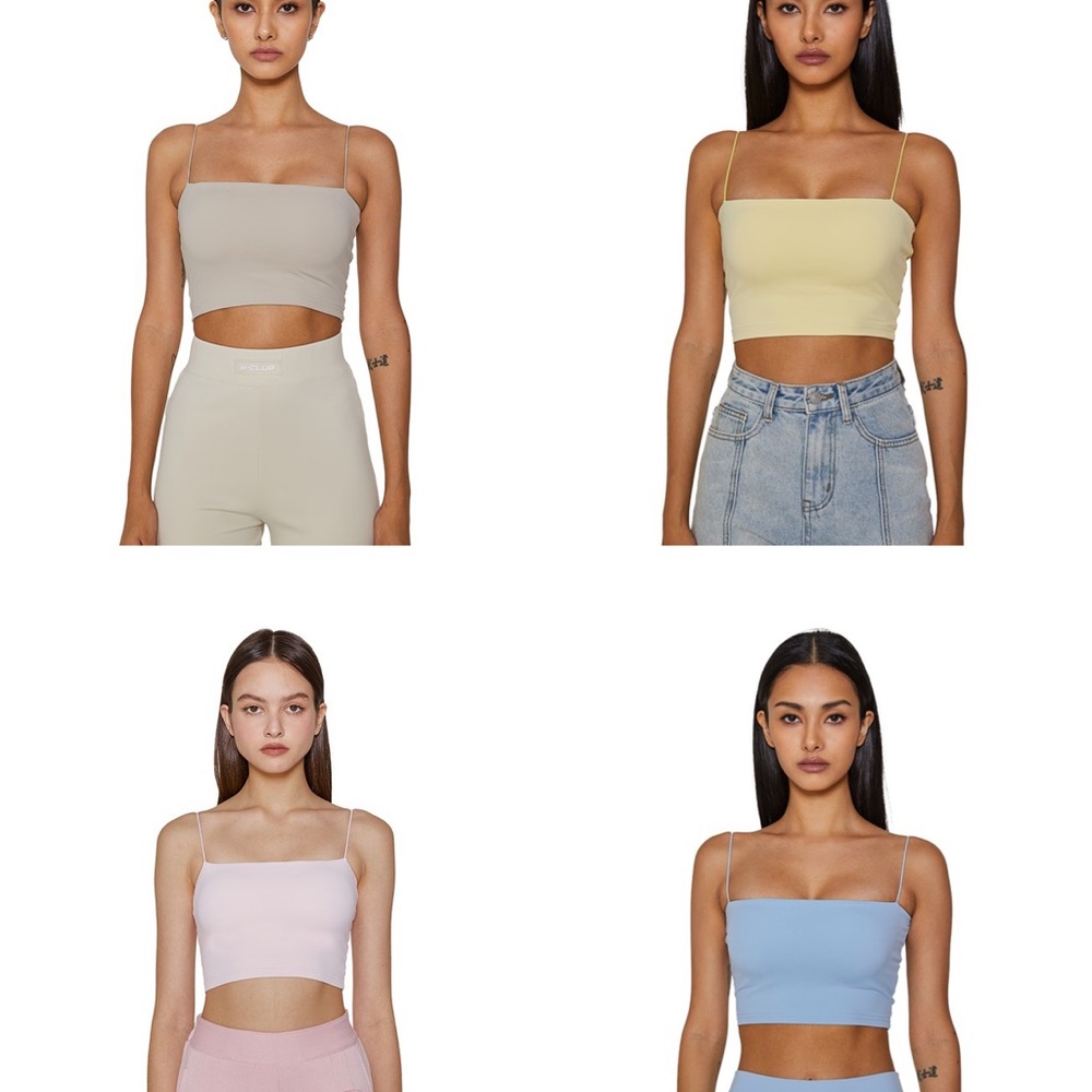 Yuyu - Active Brand New Basic Padded Bra Top Set